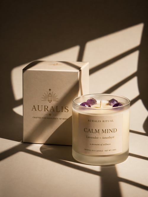 Calm Mind — Amethyst Candle