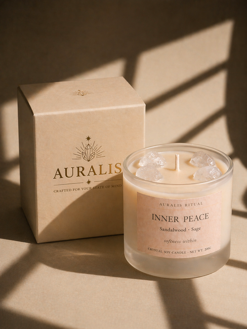 Inner Peace — Moonstone Candle